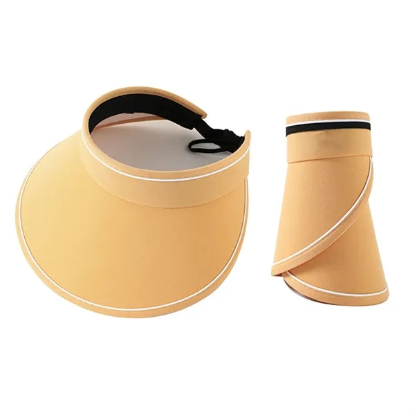 Foldable Wide Brim Womens Sun Visor Hats