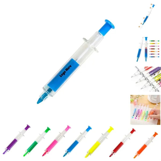 Syringe Shape Highlighter Pens