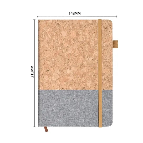 Eco-Friendly Cork Cover A5 Notebook