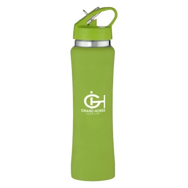 25 oz. Rubberized Vacuum Insulated Stainless Steel Water Bot