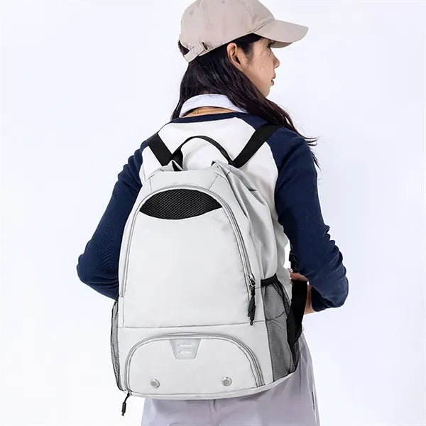 Outdoor Drawstring Basketball Backpack