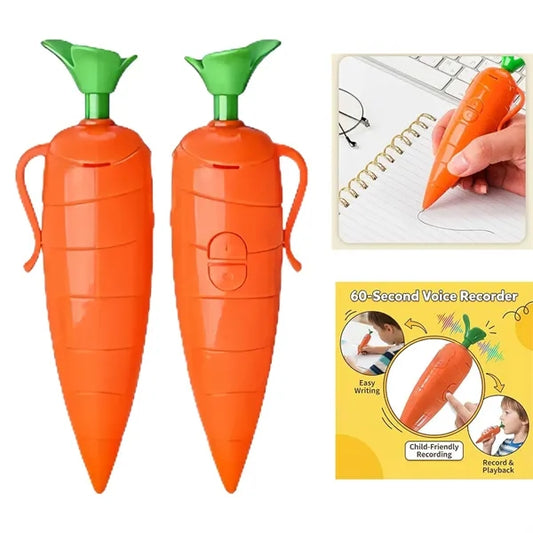 Carrot 60 Second Voice Recorder Ballpoint Pen