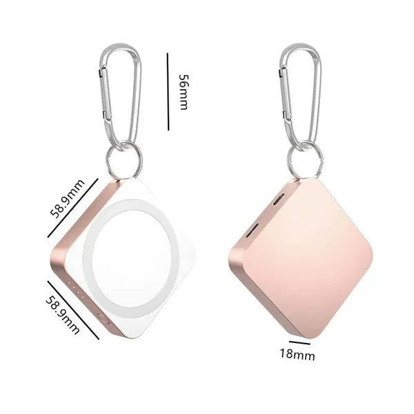 Convenient 3-in-1 Magnetic Wireless Charging Power Bank