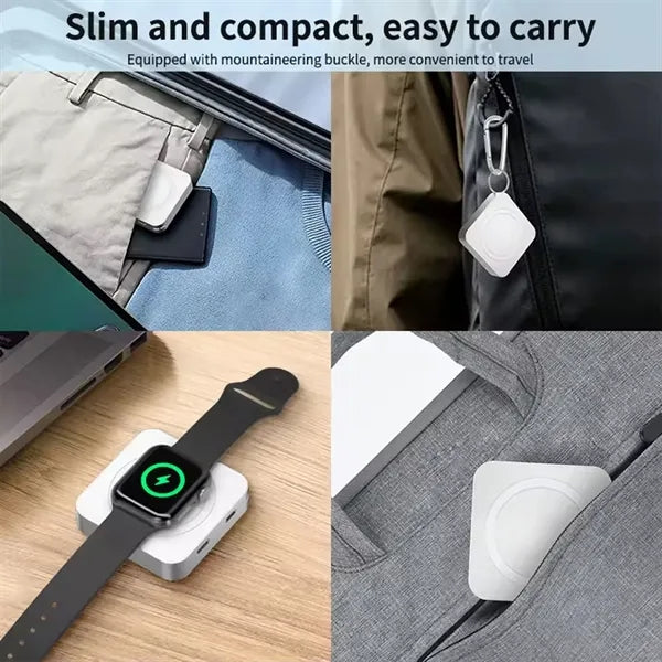 Convenient 3-in-1 Magnetic Wireless Charging Power Bank