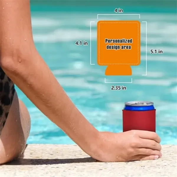 Neoprene Can Cooler Sleeves - 12oz Insulated Drink Holders