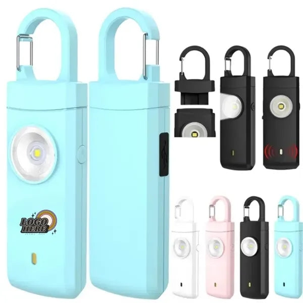 USB Rechargeable Personal Safety Alarm with Strobe