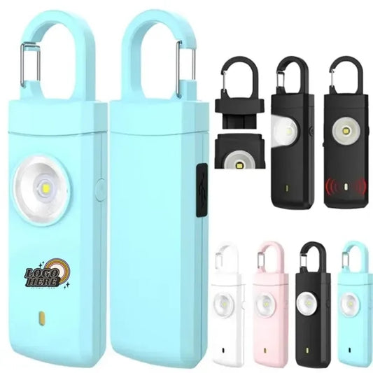 USB Rechargeable Personal Safety Alarm with Strobe