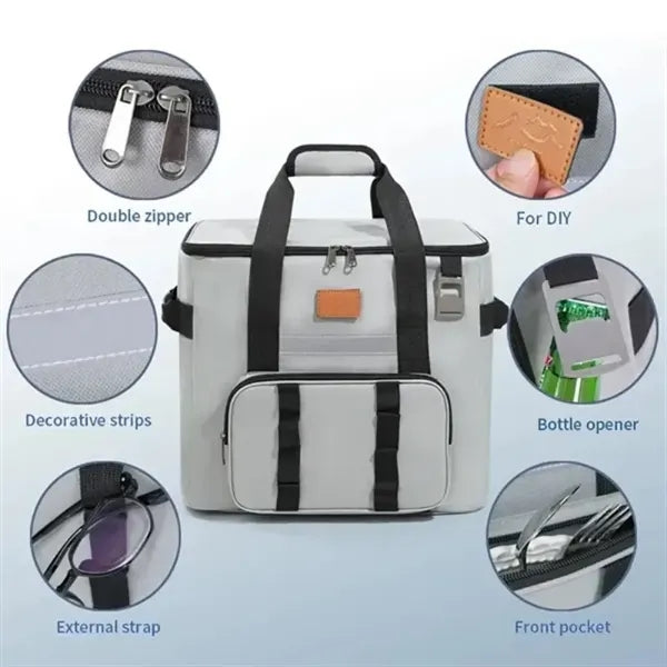 Spacious Thermal Outdoor Picnic Cooler Bag