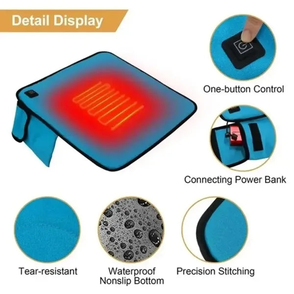 USB Heating Seat Cushion - Portable Pain Relief