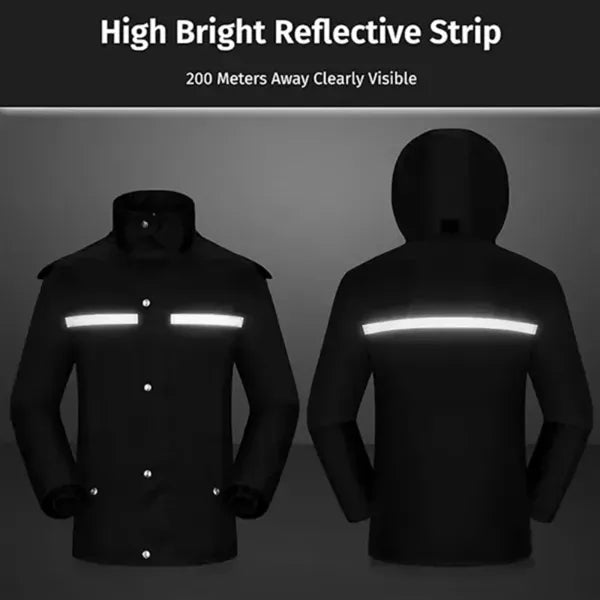 UltraDry Raincoat With Clear Detachable Brim