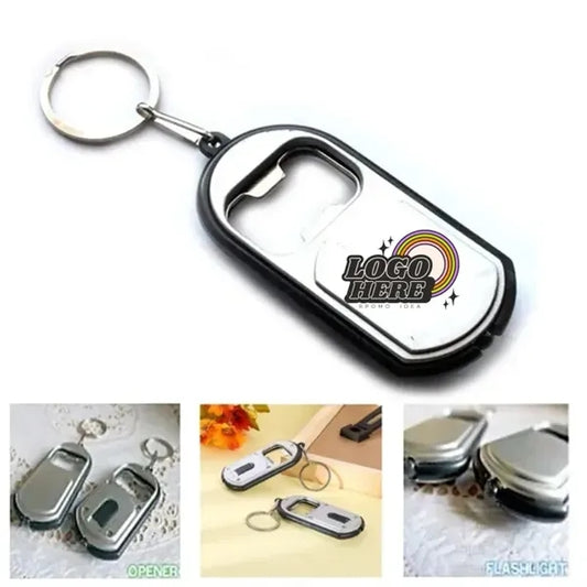 GlowCap LED Keychain Bottle Opener