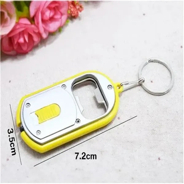 GlowCap LED Keychain Bottle Opener