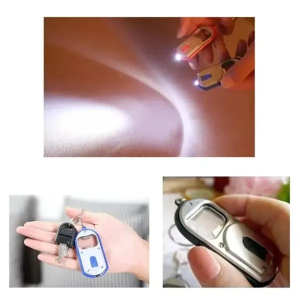 GlowCap LED Keychain Bottle Opener