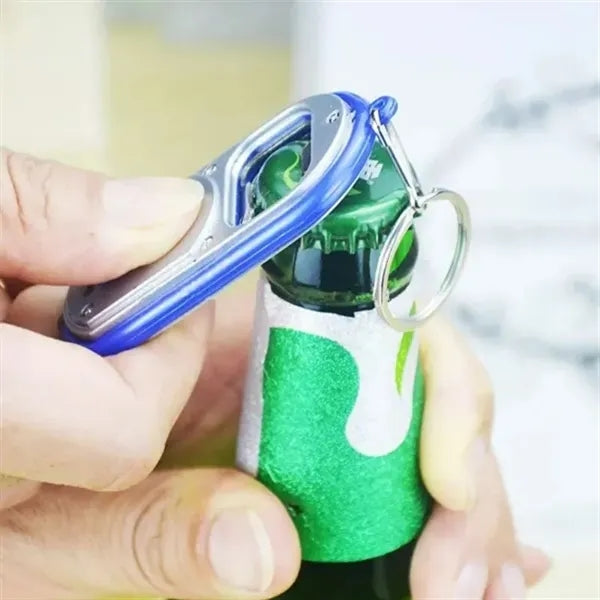 GlowCap LED Keychain Bottle Opener