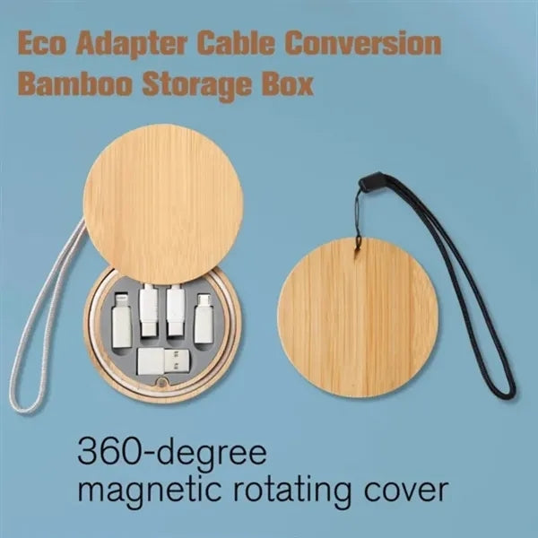 Bamboo Cable Kit With Charging Adapters