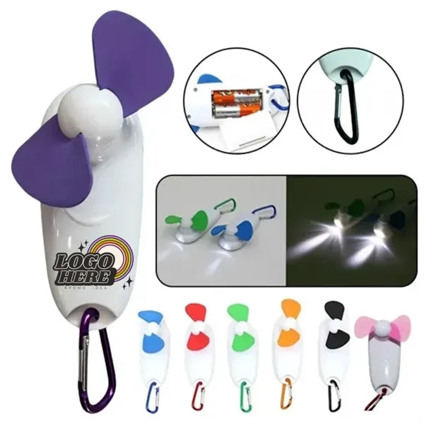 Ultra-Compact Fan & LED Light Combo