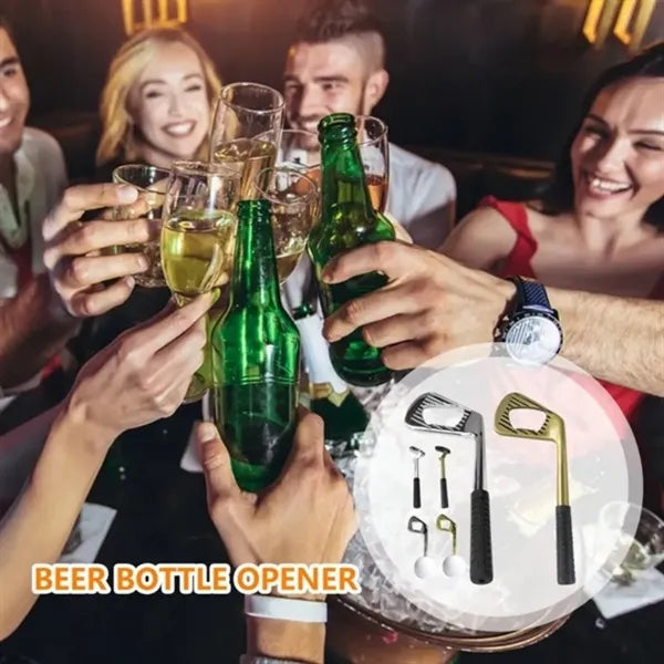 Hilarious Golf-Themed Beer Bottle Opener Set