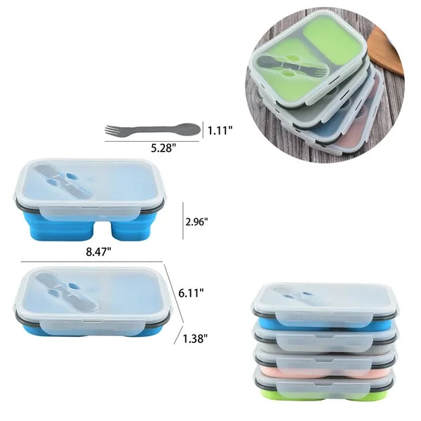 Silicone Folding Lunch Box