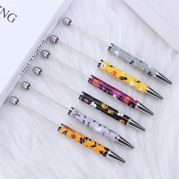 Colorful Bead Pen, Customizable Pattern