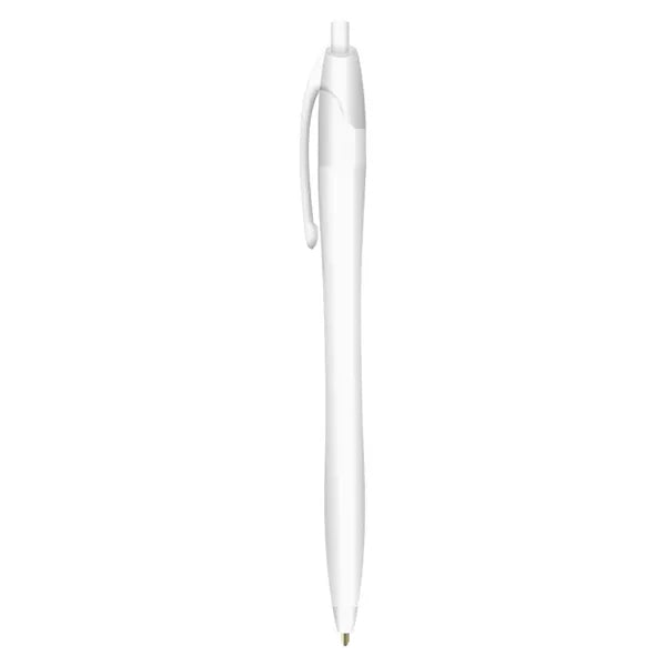 Union Printed, "Elegant" Clicker Pen - Colored Barrels