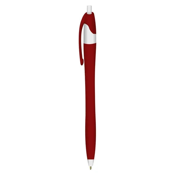 Union Printed, "Elegant" Clicker Pen - Colored Barrels