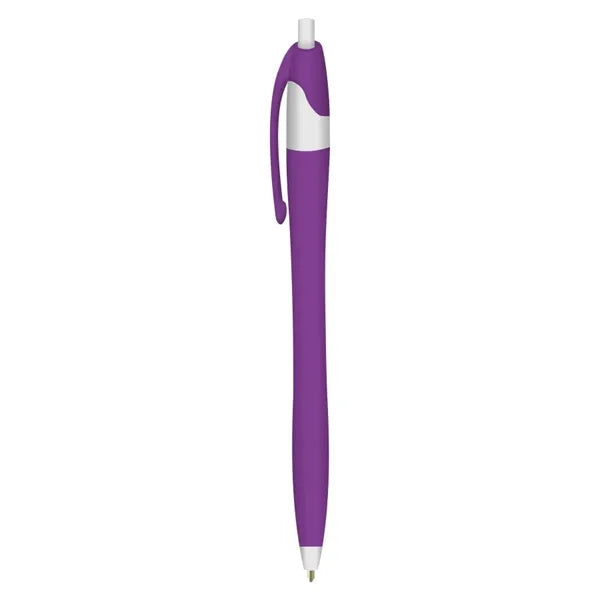 Union Printed, "Elegant" Clicker Pen - Colored Barrels