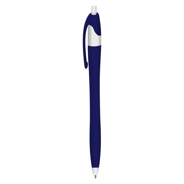 Union Printed, "Elegant" Clicker Pen - Colored Barrels