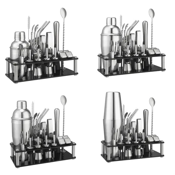23-Piece Cocktail Shaker Set