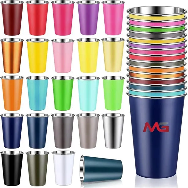 16Oz Stackable Stainless Steel Cups