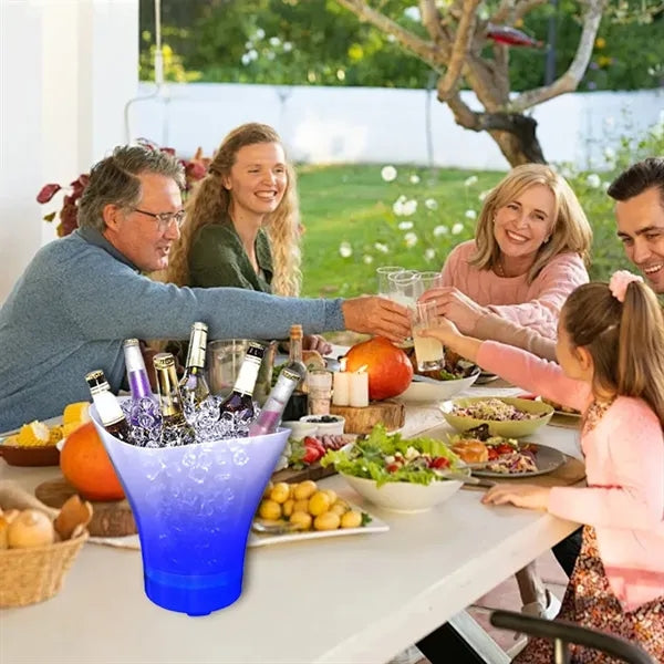 Led Ice Bucket With Bluetooth Speaker