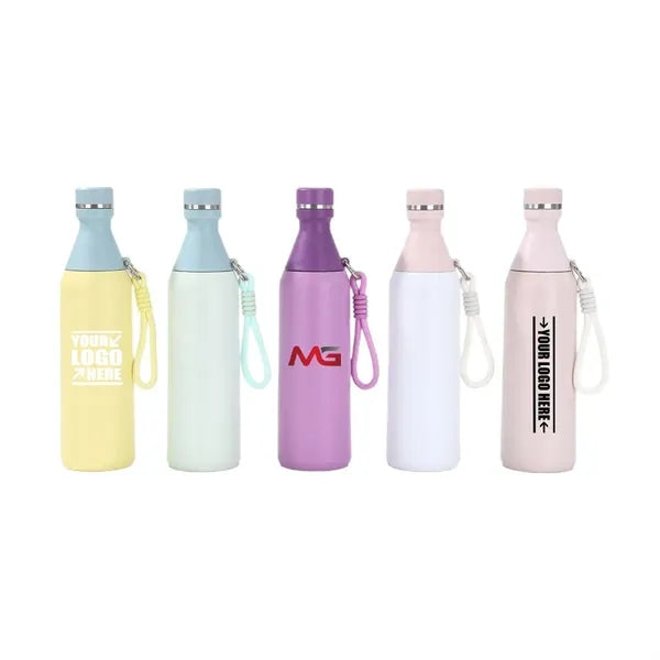 3 In 1 Twist Lid Cold Ice Insulated Bottle