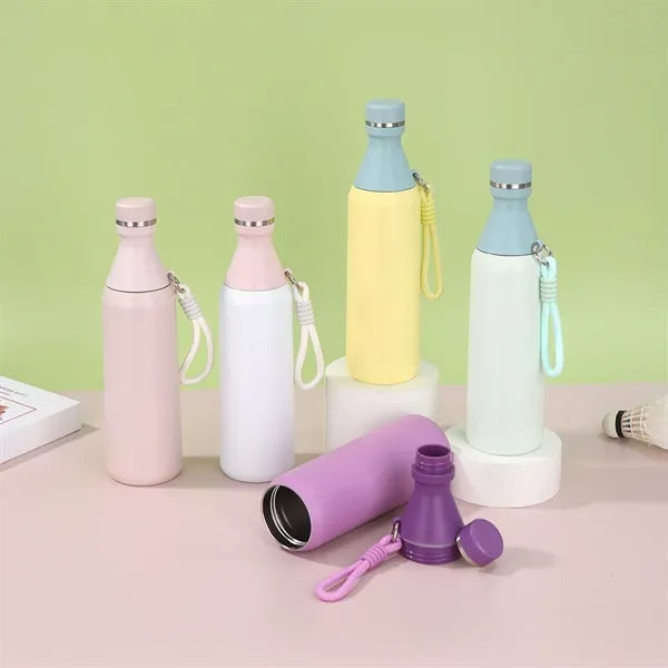 3 In 1 Twist Lid Cold Ice Insulated Bottle