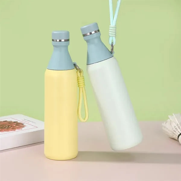 3 In 1 Twist Lid Cold Ice Insulated Bottle