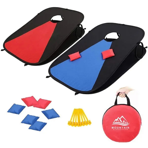 Portable Corn Hole Boards Game Set