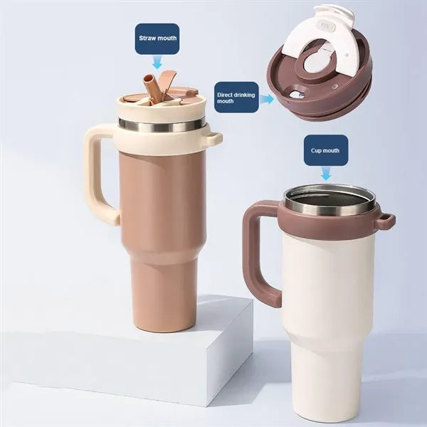 40oz Stainless Steel Thermal Cup Insulated Tumbler for Car T