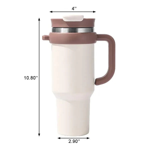 40oz Stainless Steel Thermal Cup Insulated Tumbler for Car T