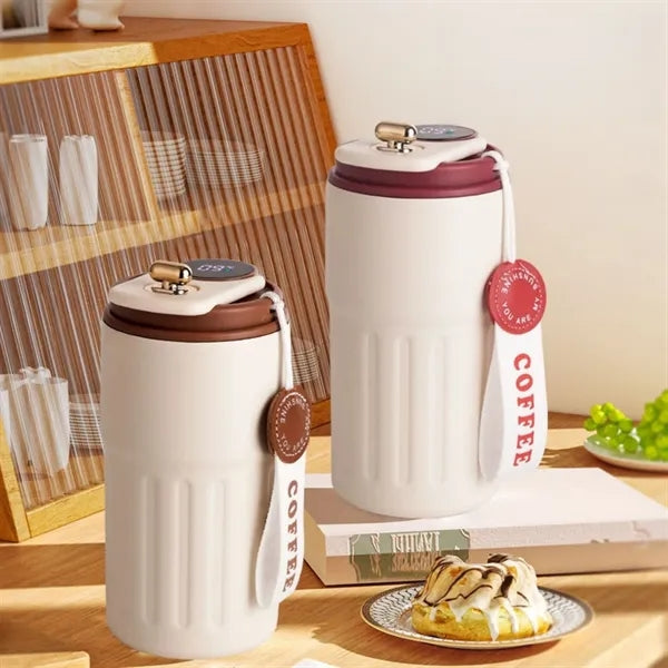 Smart Temperature Display Stainless Steel Trip Mug