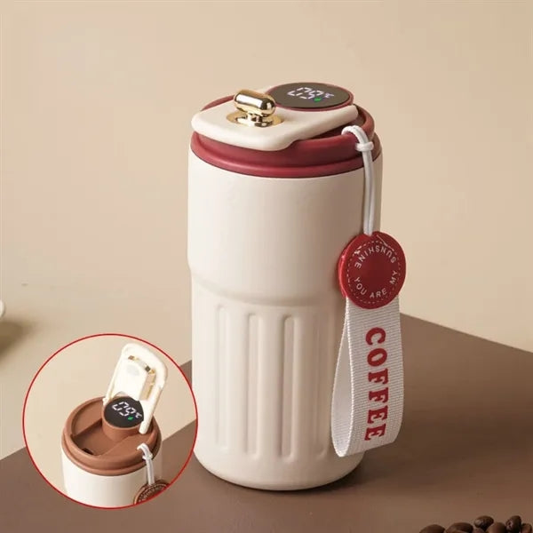 Smart Temperature Display Stainless Steel Trip Mug