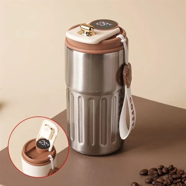 Smart Temperature Display Stainless Steel Trip Mug