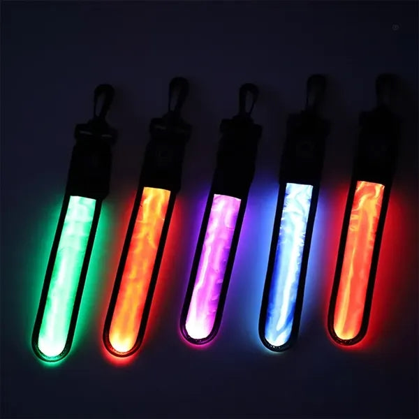 Reflective LED Backpack Band