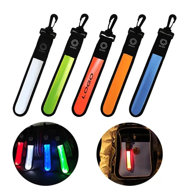 Reflective LED Backpack Band