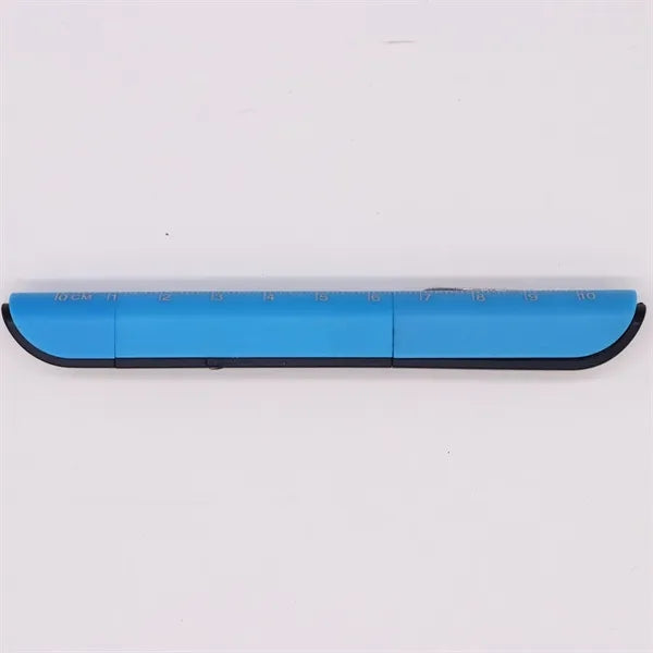 Multifunction Ballpoint Pen with Ruler & Tool
