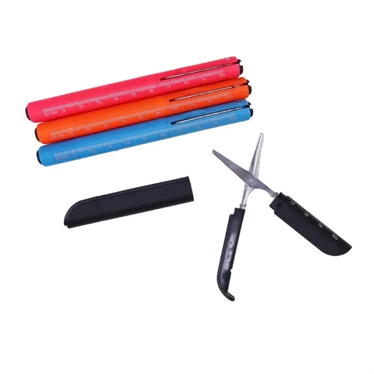 Multifunction Ballpoint Pen with Ruler & Tool