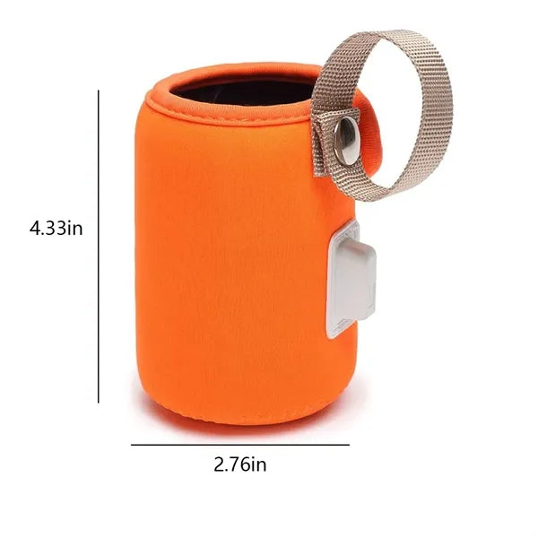 USB-Powered Baby Milk Bottle Warmer Heating Sleeve