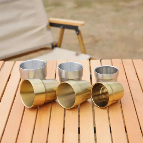 9 oz. Stackable Double Wall Stainless Steel Cup
