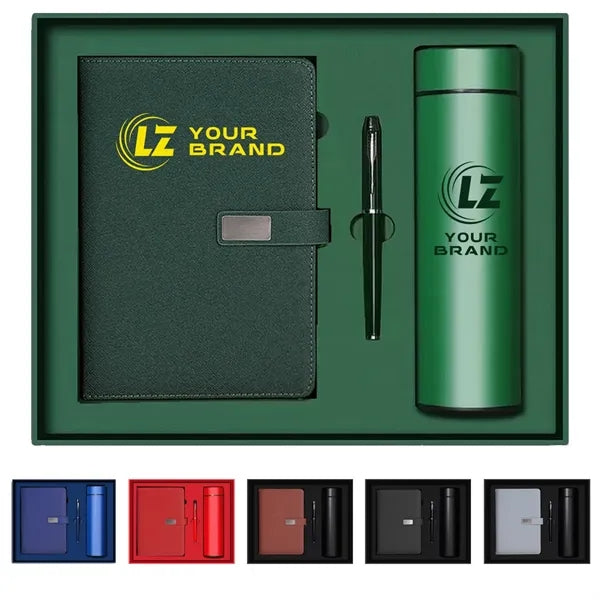 Professional 3-in-1 Business Gift Set with Insulated Tumbler