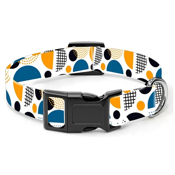 Polyester Pet Collar with Plastic Buckle