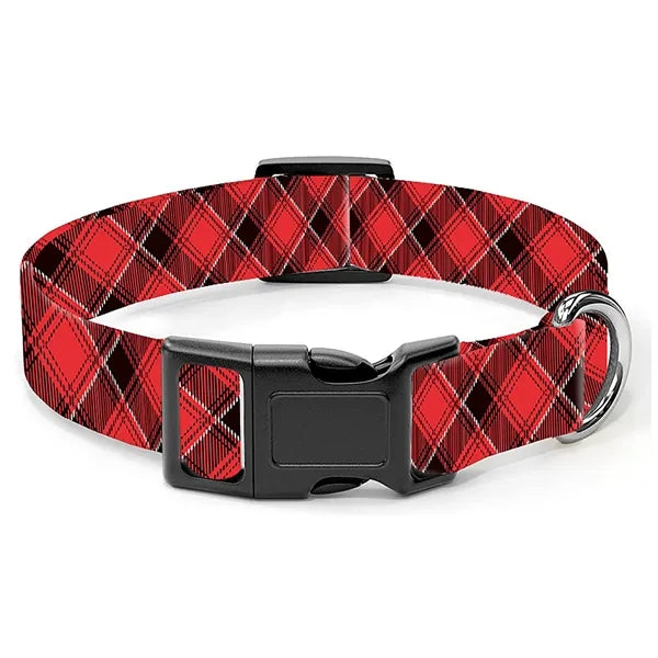Polyester Pet Collar with Plastic Buckle