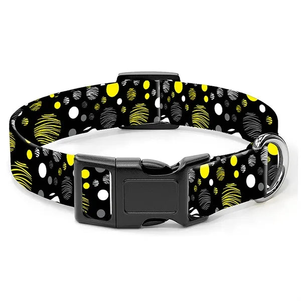 Polyester Pet Collar with Plastic Buckle