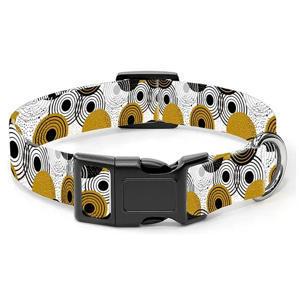 Polyester Pet Collar with Plastic Buckle